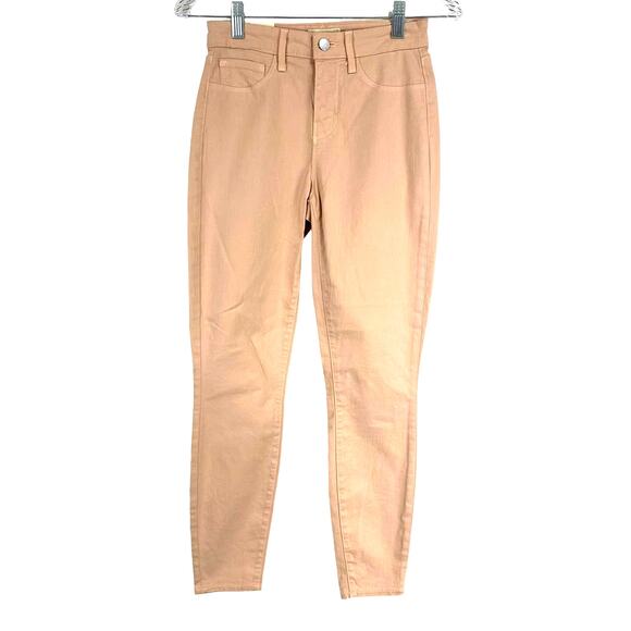 L’AGENCE NWT Margot High Rise Skinny Petal Jeans Size 23 Ankle Crop Stretch - Picture 2 of 10